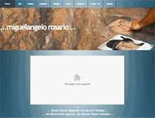 Tablet Screenshot of miguelangelo-art.com